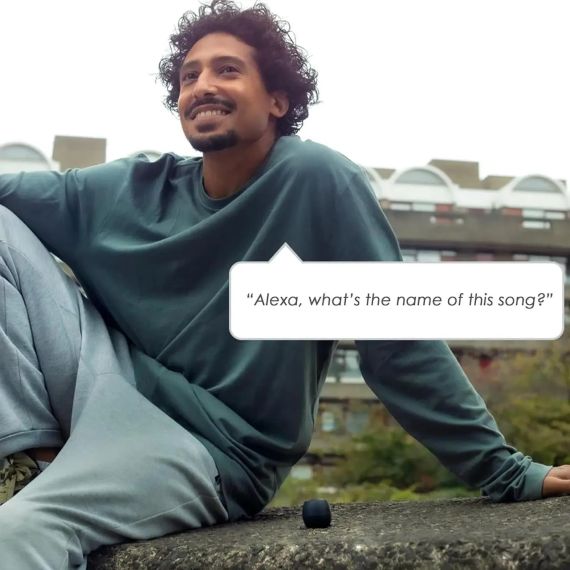 Динамик Bluetooth Boompods Zero Talk с возможностью прямого подключения к Amazon Alexa, громкая связь, удароп | Зображення 5