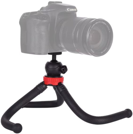 Гибкий штатив осьминог Primo Octopus Big - Black/Red | Зображення 5