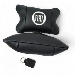 Подушка подголовник в подарок Fiat Фіат, Подушка под голову для поездок, Подушка для TP-429 поддержания головы