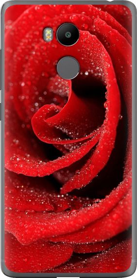 Чехол на Xiaomi Redmi 4 pro Красная роза "529u-438-17620"