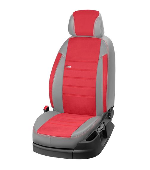 Авточохли екошкіра-2024тканина-2024антара Eco Laser Antara 2020 (повний салон) для Toyota Aygo 2007-2014 рр | Зображення 4