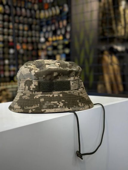 Тактична Військова Панама Піксель мм14 Система Molle та велкро