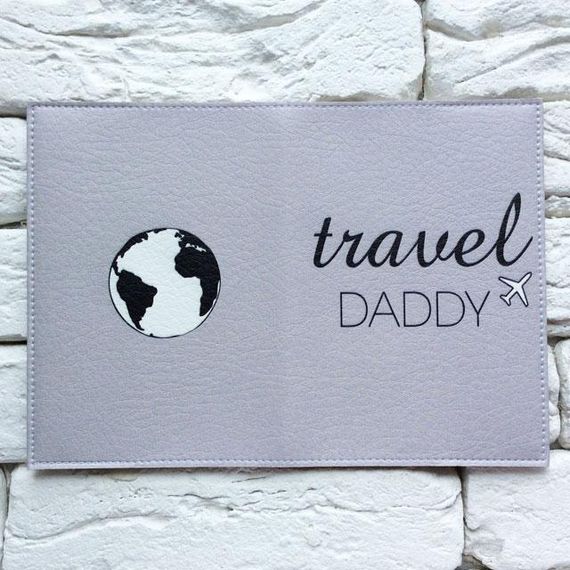 Обкладинка для паспорта Travel Daddy 3 (сірий) | Зображення 2