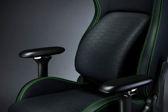 Кресло геймерское Razer Iskur Green XL (RZ38-03950100-R3G1) | Зображення 5
