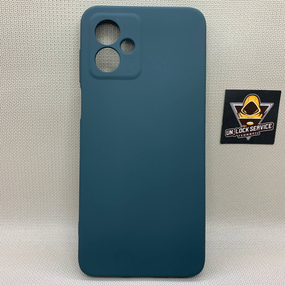 Motorola G14 SoftTouch Silicone Протиударний чохол софт тач Синій