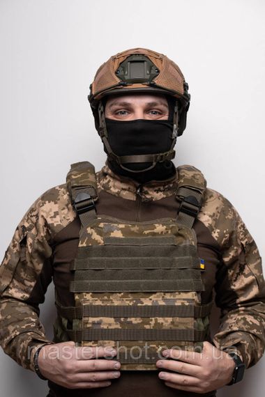 Кавер Койот (чохол) для балістичного шолома (каски) Fast Mandrake XL MS | Зображення 1