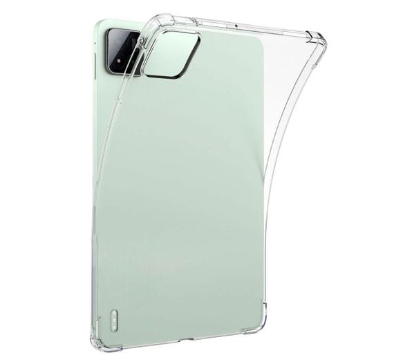 Силіконовий чохол бампер Primolux Silicone для планшета Poco Pad X1 11.2" 2025 - Clear