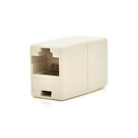 Соединитель RJ45 8P8C мама/мама RJ45 для соединения кабеля,серый,Q100