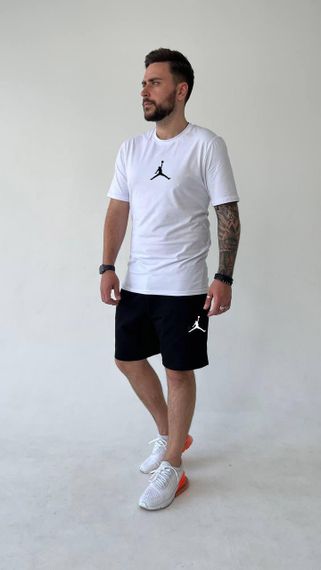 Чоловічий літній костюм Jordan білий | Зображення 2
