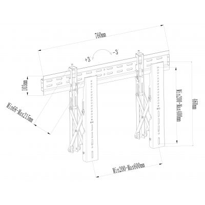 Кронштейн Charmount WMX-64 | Зображення 4