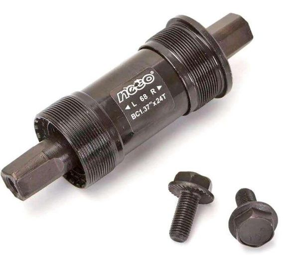 Каретка велосипедная неразборная   (квадрат)   (L-117.5mm)   NECO   FM