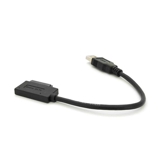 Кабель Usb 3.0 AM to SATA black 0.12m для ODD приводів | Зображення 1