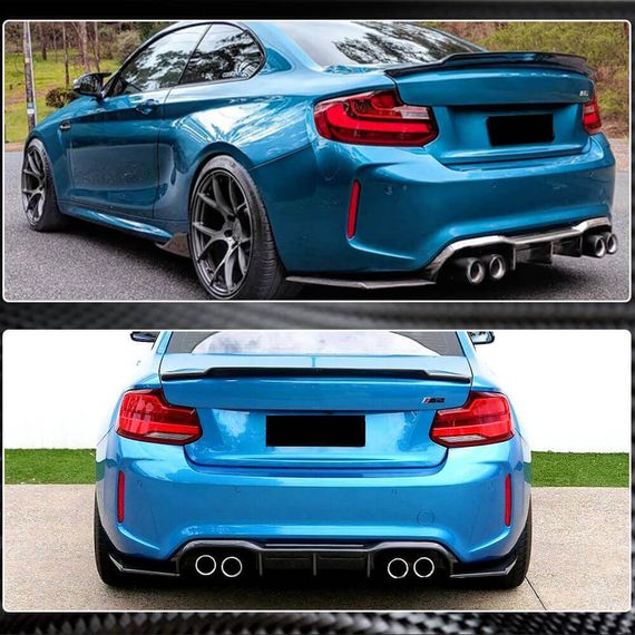 Задний Диффузор V3 (для F87 M2/M2C, Карбон) для BMW 2 серия F22/23 2014-2021 гг | Зображення 3