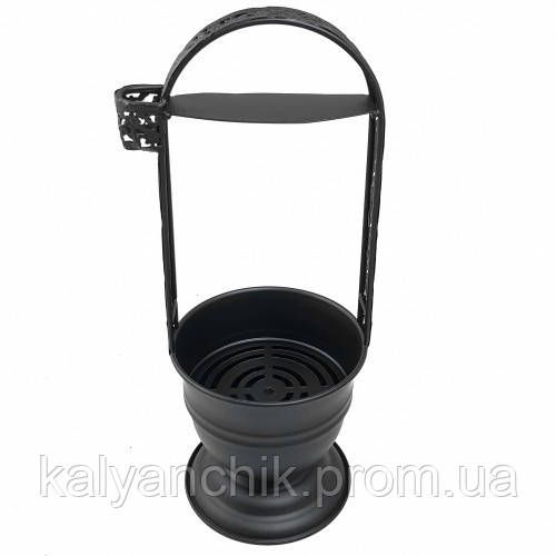 Корзина для угля Mich черная