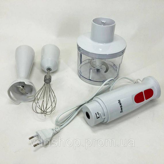 Погружной кухонный блендер с емкостью Rainberg, Блендер с функцией приготовления коктейлей NC-12 | Зображення 5