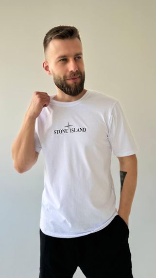 Футболка Stone Island колір білий