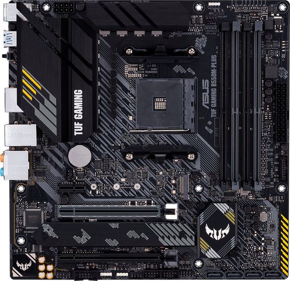 Материнcкая плата ASUS TUF GAMING B550M-PLUS sAM4 B550 4xDDR4 M.2 HDMI DP mATX 90MB14A0-M0EAY0 | Зображення 6