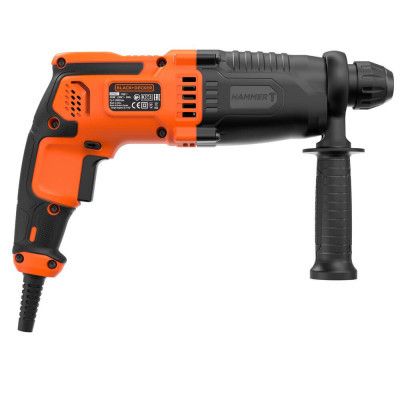 Перфоратор Black&amp;Decker SDS-Plus, 650 Вт, 1.6 Дж, 3 режима, кейс, 3.57 кг (BEHS01) | Зображення 9