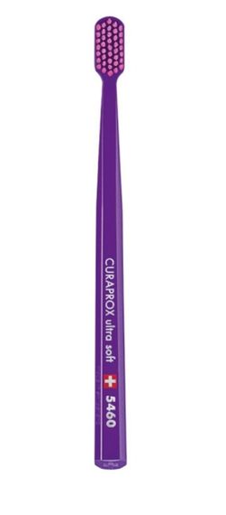 Зубна щітка Curaprox CS 5460 "Ultra Soft", d 0,10 мм. Фіолетовий з рожевим (ViP)
