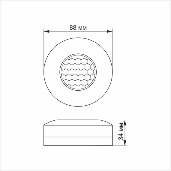 Датчик движения и освещения VIDEX VL-SPC12W 1200W инфракрасный регулируемый | Зображення 3