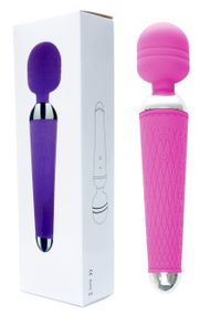 Вібромасажер Boss Series - Massager Power Wand USB Purple 16 Function, BS2200035 sexstyle