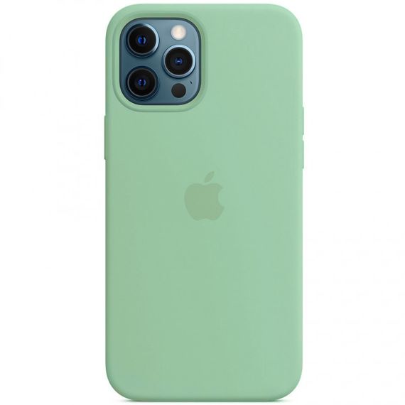 Чохол Silicone case (AAA) full with Magsafe для Apple iPhone 12 Pro Max (6.7") | Зображення 1