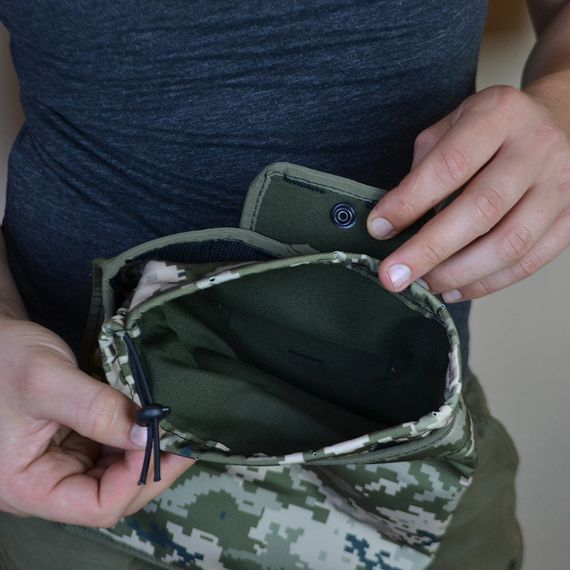 Підсумок для скидання магазинів з кордурі пікселів (MOLLE, на тактичний пояс, WK-832 розвантаження, РПС) | Зображення 6