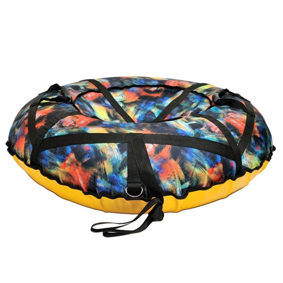 Тюбінг для катання по снігу 100 см "Міраж" (Оксфорд, ПВХ) санки ватрушка | Зображення 3