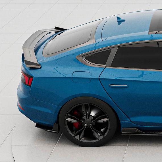 Спойлер V1 (для Sportback, Карбон) для Ауди A5 2016-2025 рр | Зображення 2