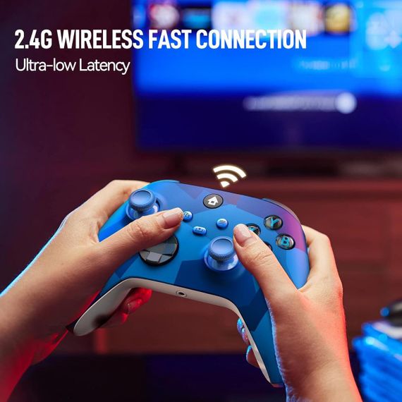 Бездротовий геймпад для Xbox One S Wireless Controller Marble Blue | Зображення 6