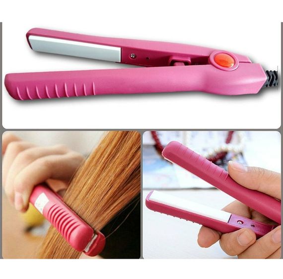 Утюжок мини для волос дорожный (керамический) Mini Straighter | Зображення 3