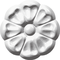 Розетка декоративная Simja R80, D 80 мм