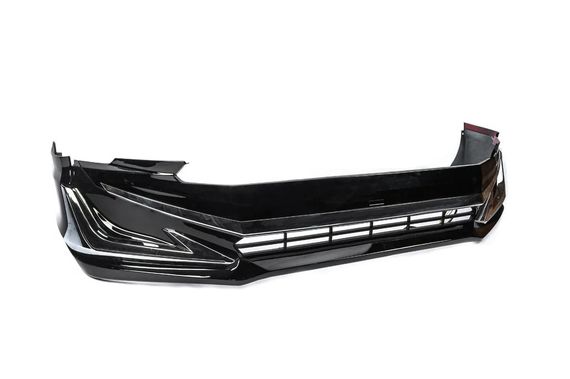 Накладка на передній бампер Modelista V3-LED (2017-) Білий колір для Toyota Land Cruiser Prado 150 2009-2023 рр | Зображення 3