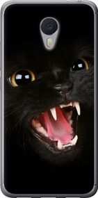 Чехол на Meizu M3 Note Чёрная кошка "932u-256-17620"