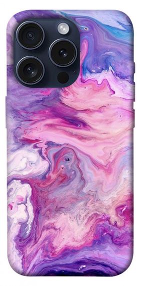 Чохол з картинкою Рожевий мармур 2 для Apple iPhone 15 Pro (6.1")
