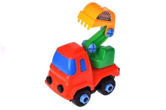 Автовоз конструктор 8636A в кульку р.43x5x6 см YG Toys | Зображення 8