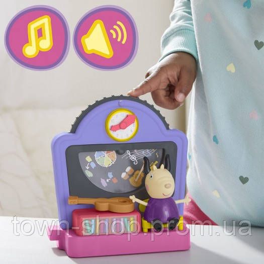 Игровой набор Peppa - Школа Пеппы (3 фигурки, звук) | Зображення 6