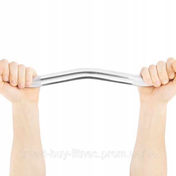 Гриф для штанги W-подібний 4FIZJO 120 см 25 мм (P-5905973401104) | Зображення 4