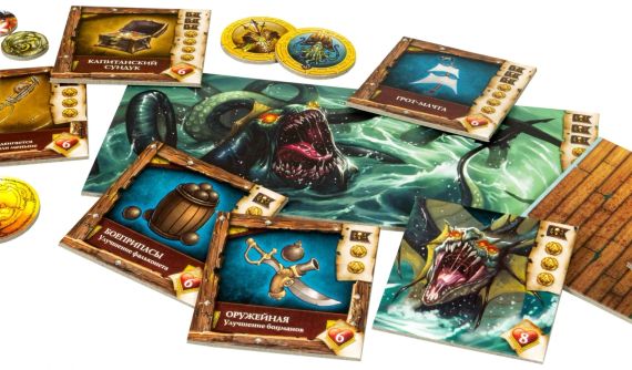 Настільна гра Ром і Кості: Другий прилив (Rum & Bones: Second Tide) (російською) | Зображення 2