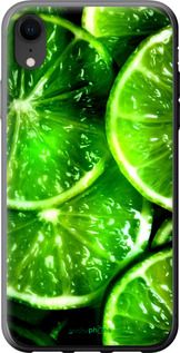 Чохол на iPhone XR Зелені часточки лимона "852t-1560-2448"