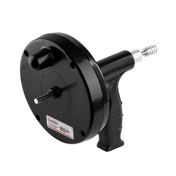 Инструмент для чистки труб, трос 6мм*4м, витой заостренный наконечник INTERTOOL HP-10081 | Зображення 1