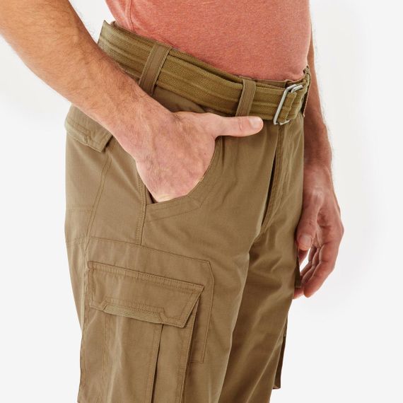 Штани модульні чоловічі Travel 500 для трекінгу коричневі - EU44 UA50 | Зображення 6