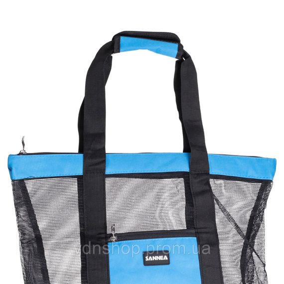 Пляжная сумка холодильник, термосумка на 2 отделения для природы и пикника 47×15×48 (см) Голубой HP-14-25BL | Зображення 2