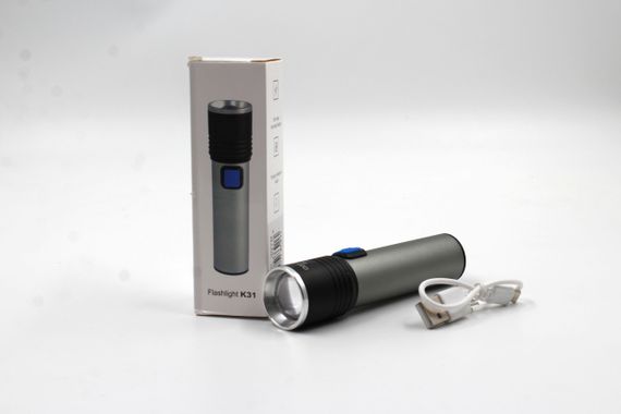Фонарик ручной BL K31 USB CHARGE (240) в упак.60шт.