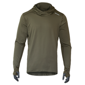 Лонгслів Chiton Hood CoolPass Олива (5784), L