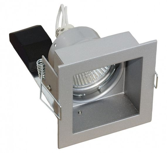 Світильник точковий HDL-07-втL3 SILVER MR16
