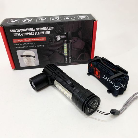 Налобний ліхтар для туризму риболовлі та полювання, Ліхтар на лоб для промислових робіт EI-42 | Зображення 8