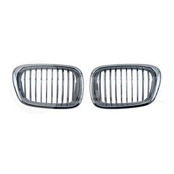 Решетки радиатора компл. BMW 5 E39 96-03 (хром), AutoTechteile, 706 5110, 706 5109