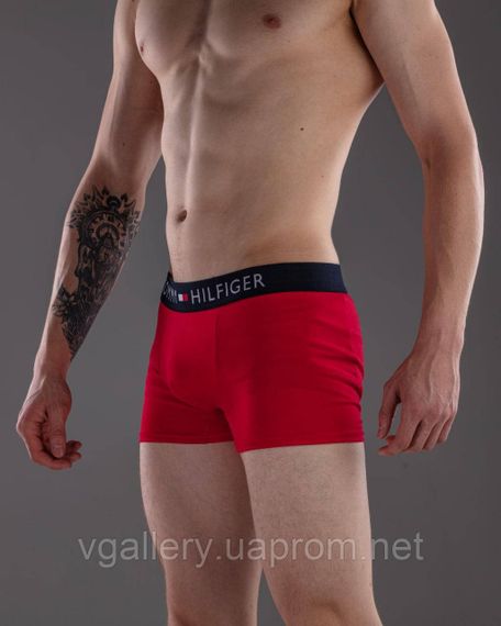 Подарунковий набір чоловічих трусів Tommy Hilfiger - ціна поштучно - коробка у подарунок при замовленні 5шт у наборі | Зображення 2