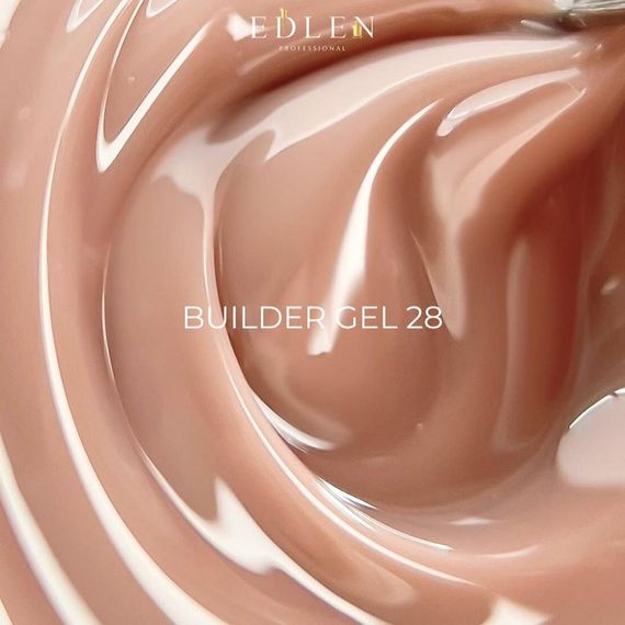 Гель для нарастания ногтей Edlen Builder Gel №28 15мл
